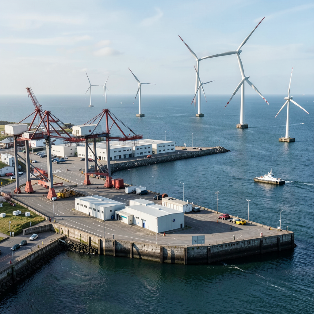 £18.4m port upgrades to support floating offshore wind sector in south Wales